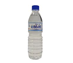 botella agua 500 ml bejis